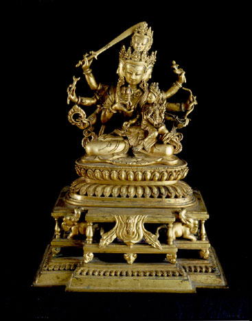 Akshobhya with Prajna - Ashuku Buddha in Tibet