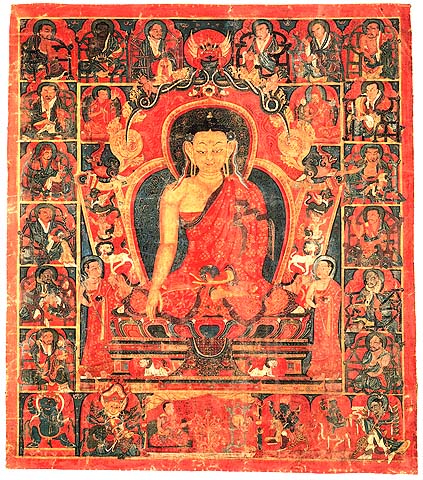 Mandala - Arhats (Source not identified)