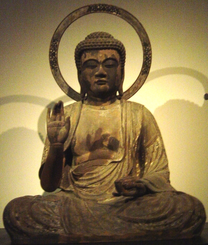 Ashuku Buddha Statue, Treasure of Kakuonji Temple, Kamakura, 1322 AD, carved by Inko