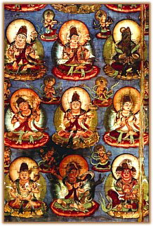Dainichi Nyorai and Deities from Lotus Holder Court 859AD