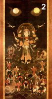 Tenkawa Benzaiten Mandala (includes Bishamon as attendant)