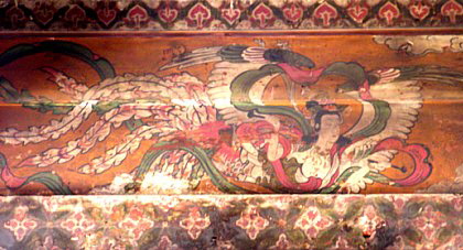 Karyoubinga Panel Painting, 1603 AD, Nakayamadera Temple (Hyogo Prefecture) Karyoubinga Panel Painting, 1603 AD, Nakayamadera Temple (Hyogo Prefecture)