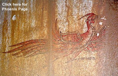 Red Bird, discovered in tomb near Nara in early 1970s