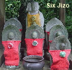 Six Jizo, Meigetsu-in, Kita Kamakura