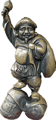 Daikoku - God of Wealth, Commerce, Farmers, Kitchen, Food