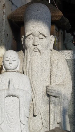 Fukurokuju - One of Japan's Seven Lucky Gods, Chinese in Origin