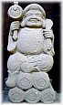 Daikoku, Stone Statue, Kamakura Period