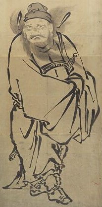 Shoki, Zhongkui, Chung Kuei = Painting by Kokusai Katsushika