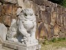 Stone lion at Chukseosa Temple.