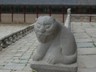 Fanciful stone tiger at Gyeongbokgung Palace in Seoul, Korea.
