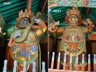Two of the Four Heavenly Kings 四天王, guardians of the four compass directions, at Gapsa Temple. 