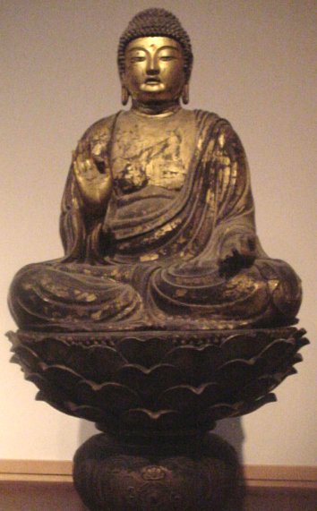 Amida Nyorai, Late Nara, Early Heian, Treasure of Saidai-ji