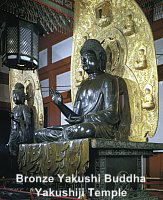 Yakushi Bronze Buddha at Yakushiji Temple, 7th
