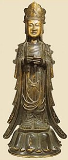Bosatsu Statue, Horyuji Temple, 7th Century. See Photo Tour Page.