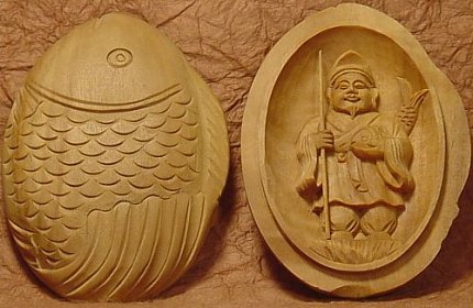 Ebisu - Japanese Good-Luck Amulet made of Sandalwood. Purchase Online at Buddhist-Artwork.com