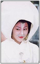 Fox Lady at one of Japan's many Kitsune Festivals