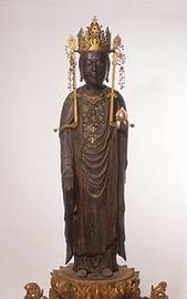 Kokuzo Bosatsu, by Choyu (dated 1390, wood)