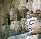 Magaibutsu - Buddhist images carved on large rock outcrops, cliffs, or in caves