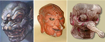 ancient tengu mask