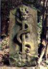 Kurikara Protector at Terazawa Waterfall; see Dr. Gabi Greve's Site for Details